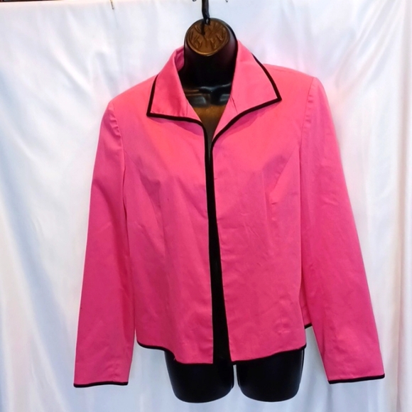 Anthracite Womens Blazer Jacket Pink Barbiecore Sz 10 - Picture 1 of 7